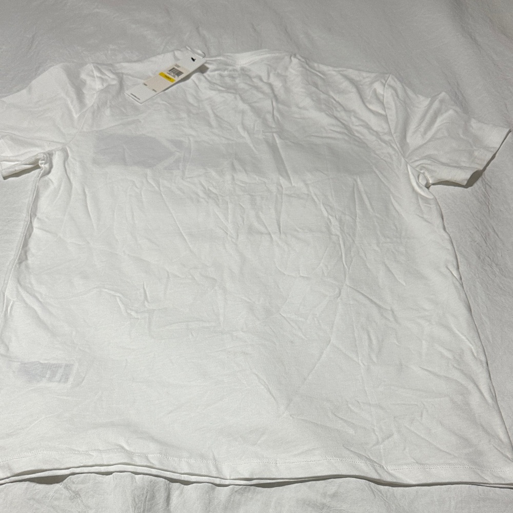 Calvin Klein White Tee with Black CK Logo - Picture 5 of 5